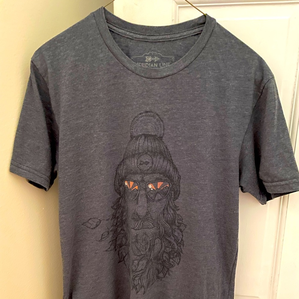 REI Meridian Line Mountain Man shirt